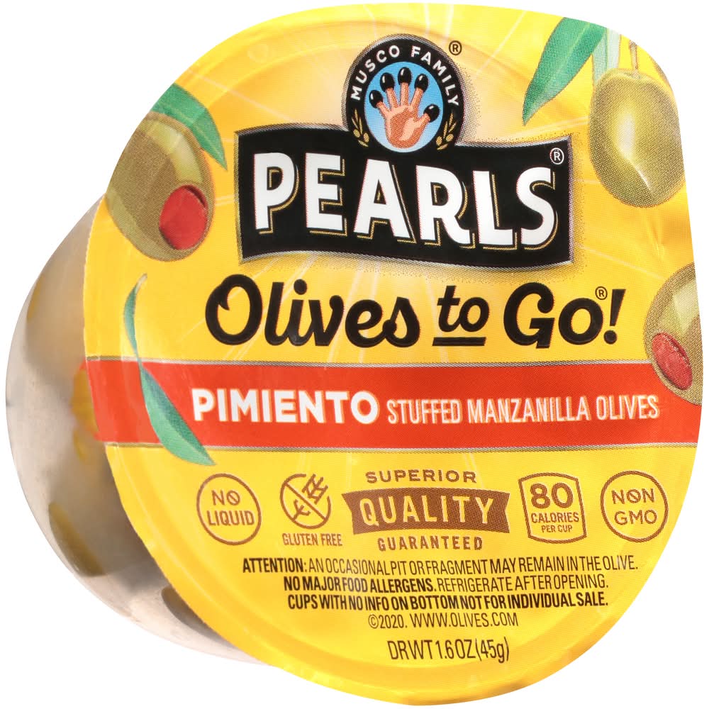 Pearls Pimiento Stuffed Green Olives (1.6 oz)