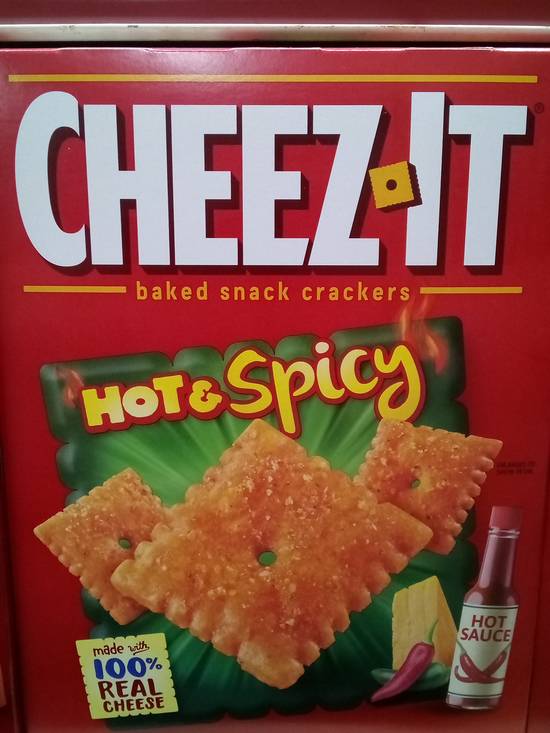 Cheez it Hot and spicy