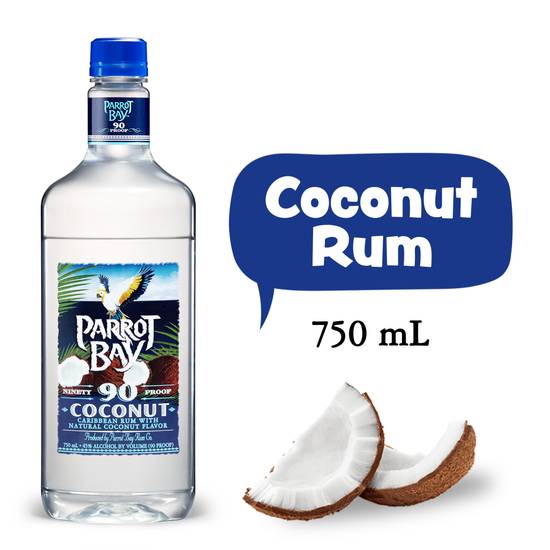 Parrot Bay 90 Proof Caribbean Rum (750 ml) (coconut)