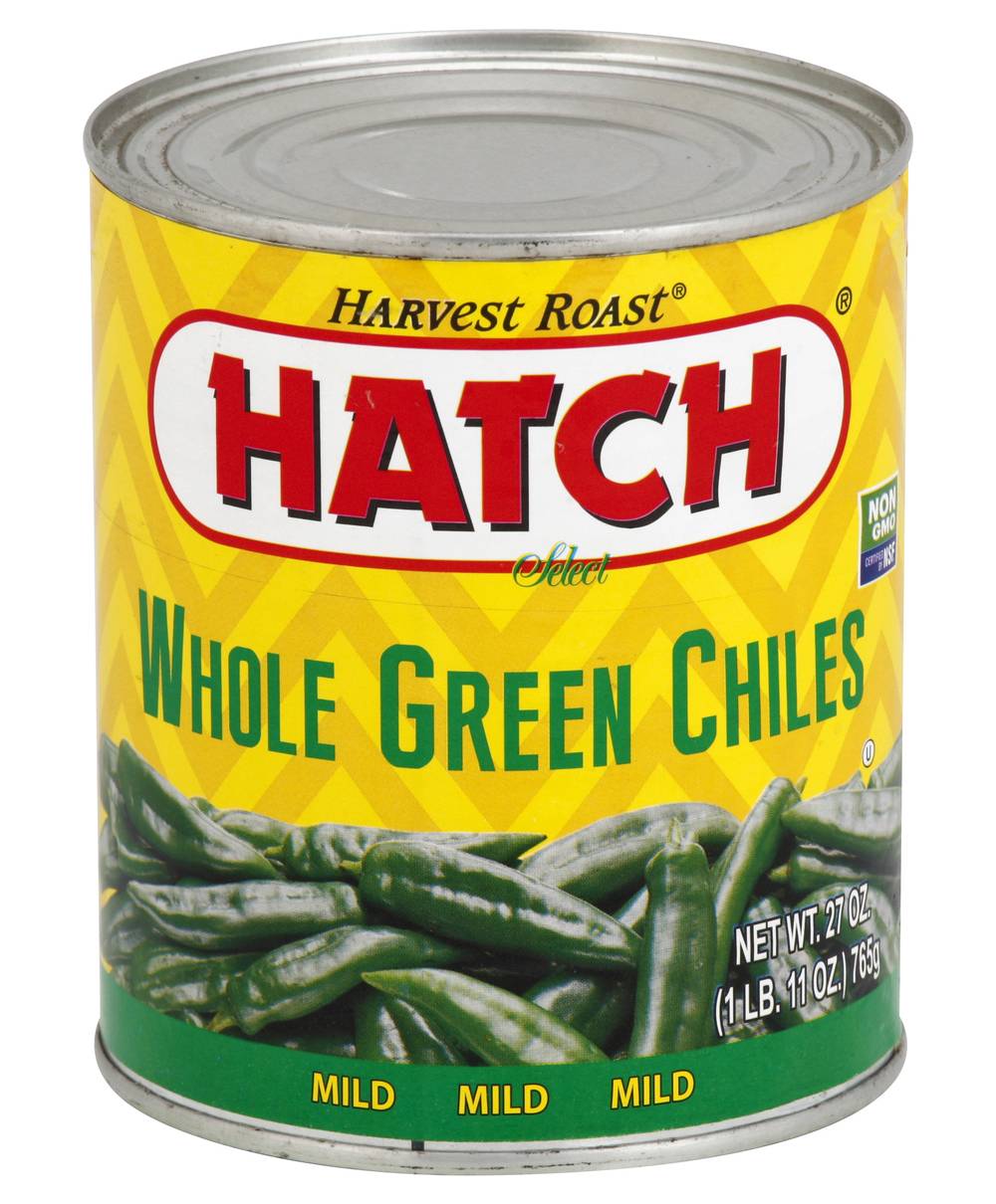Hatch Whole Green Chiles (27 oz)