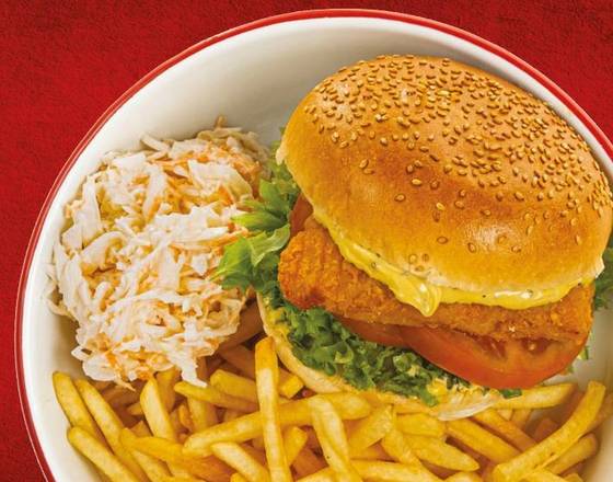 Menu chicken burger