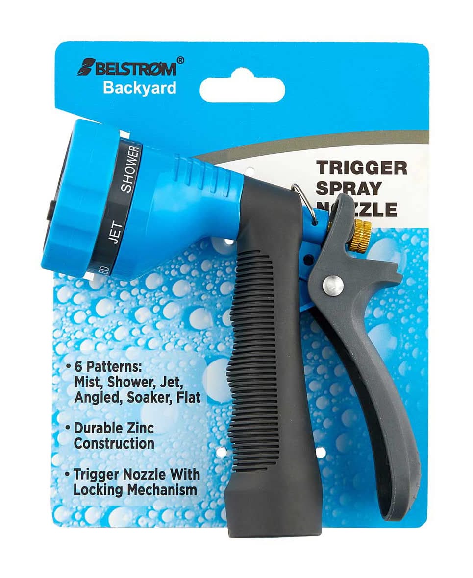 Belstrom Backyard 6 Pattern Trigger Spray Nozzle