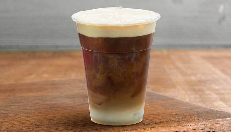 Vanilla Iced Coffee With Cold Foam