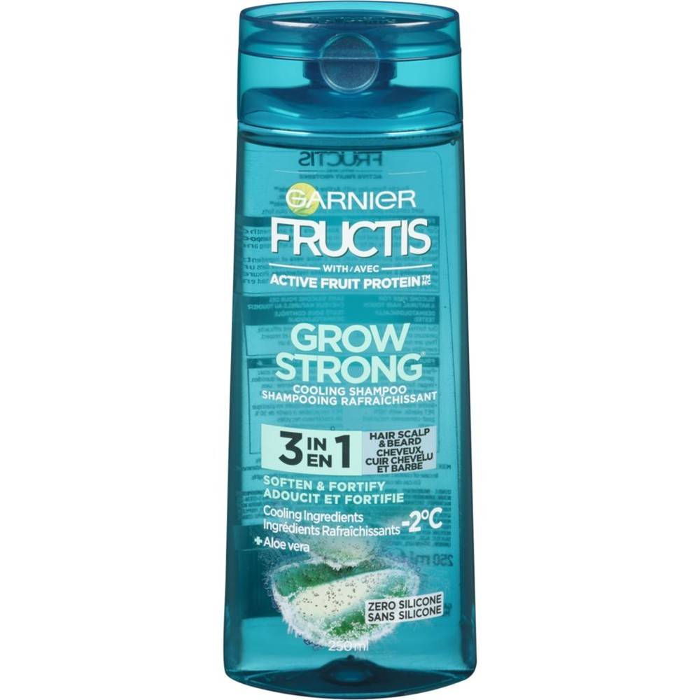 Garnier Fructis Grow Strong Cooling Shampoo 3-in-1 Delivery Near Me | Order  Online | Uber Eats