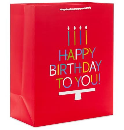 Hallmark Birthday Gift Bag (happy birthday to you)