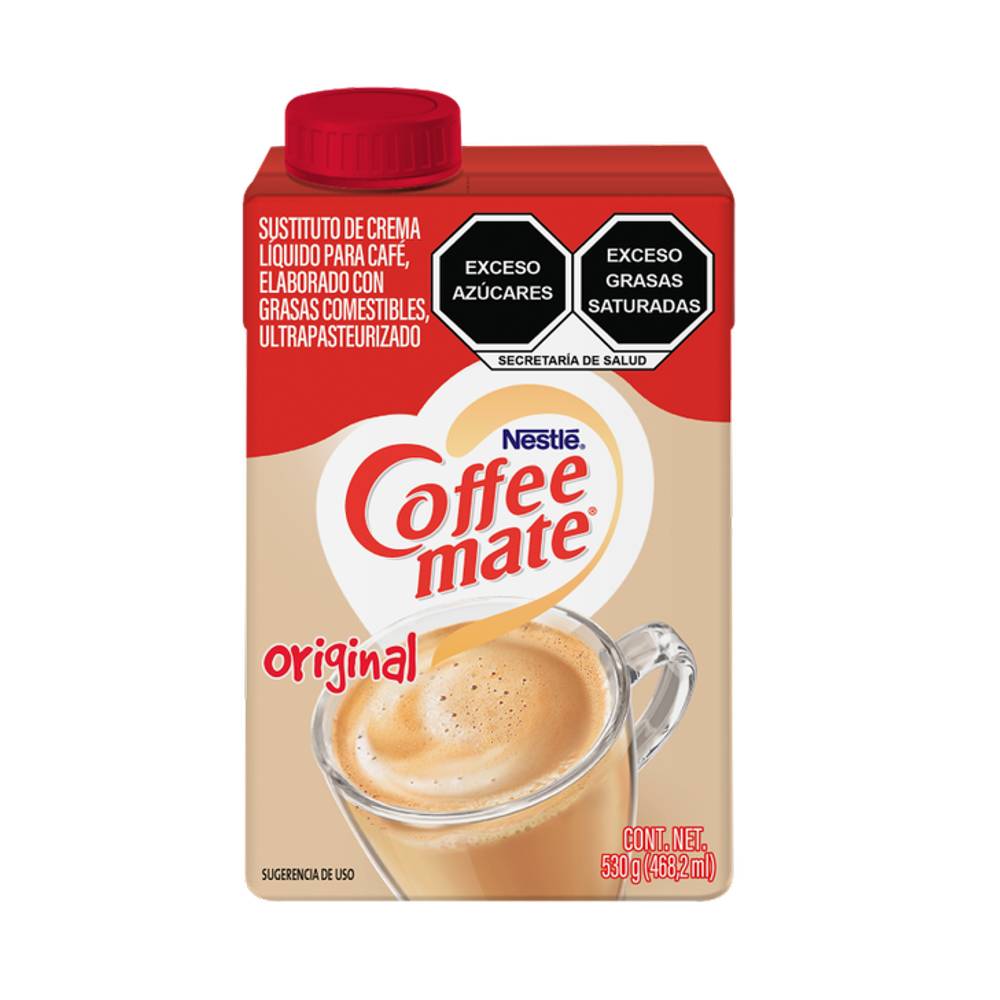 Coffee mate sustituto de crema líquido para café original (468.2 ml)