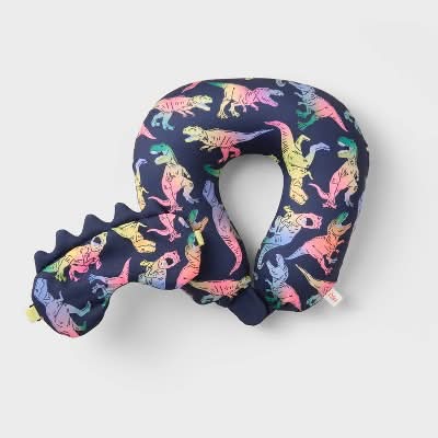 Cat & Jack Kids Neck Pillow and Eye Mask Set (2 ct)