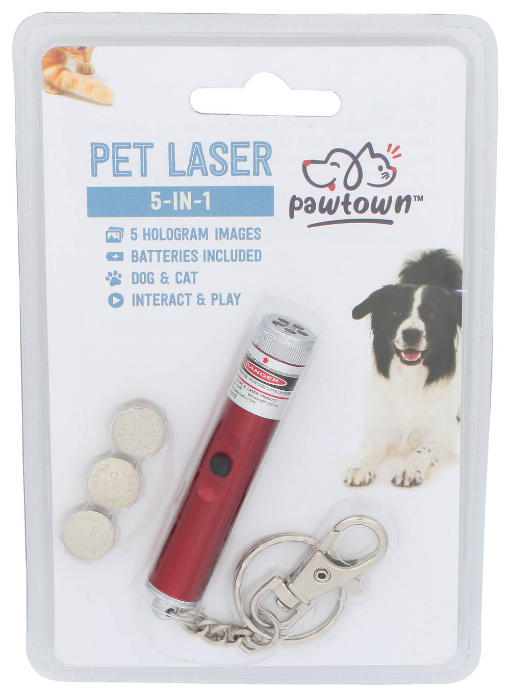 Pawtown 5-in-1 Laser Toy (1 ct)