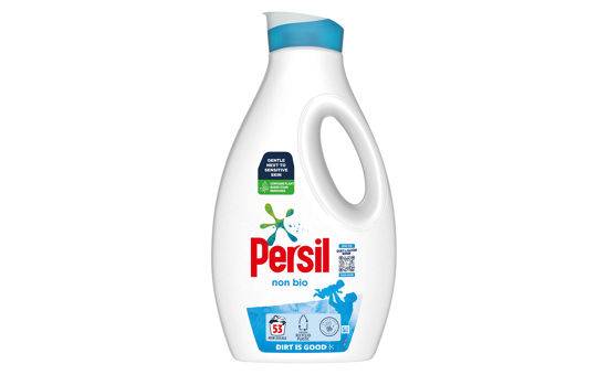 Persil Laundry Washing Liquid Detergent Non Bio 53 wash 1.43L