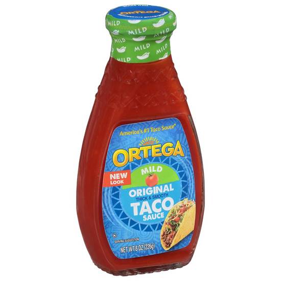 Ortega Original Thick and Smooth Mild Taco Sauce (8 oz)
