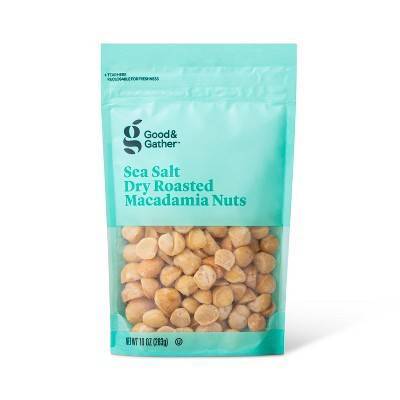 Good & Gather Sea Salt Roasted Macadamia Nuts - 10oz - Good & Gathertm
