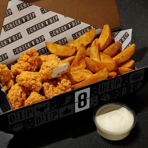 8 Boneless Bites & Wedges Combo