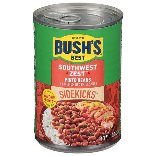 Bush’s Best Sidekicks Southwest Zest Pinto Beans
