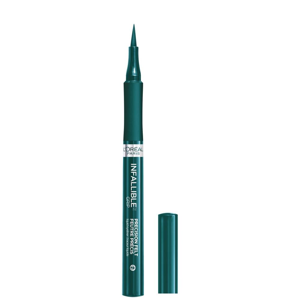 L'oreal Paris Infallible Precision Felt Waterproof Liquid Eyeliner (green)