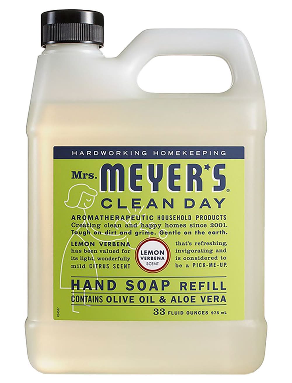 Mrs. Meyer'S Clean Day Organic Lemon Verbena Scent Liquid Hand Soap 33 Oz