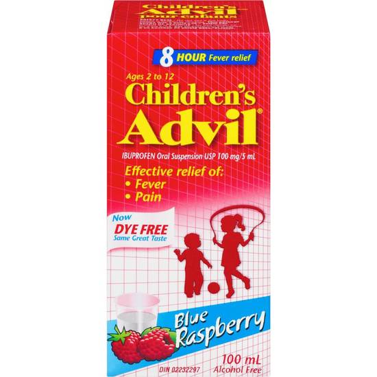 Advil Children's Raspberry Suspension (100 ml)