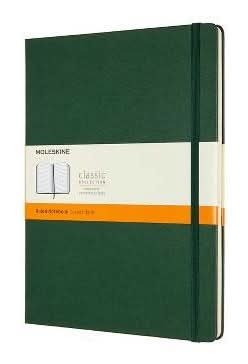Moleskine Classic Narrow Ruled Notebook, Myrtle Green