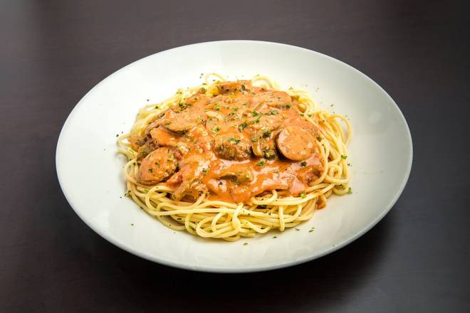 Spicy Spaghetti Vesuvius
