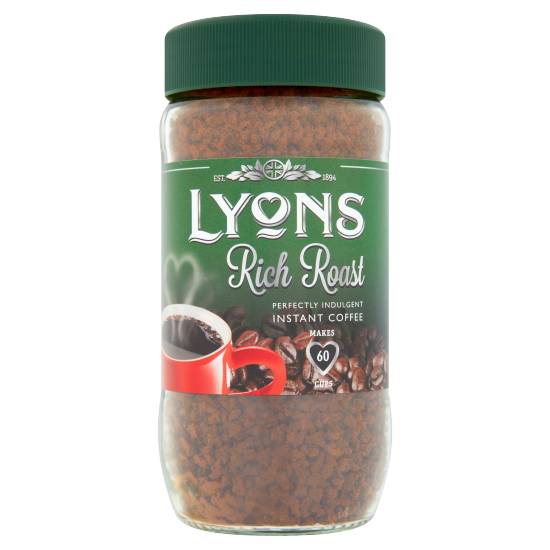 Lyons Rich Roast Instant Coffee (100g)