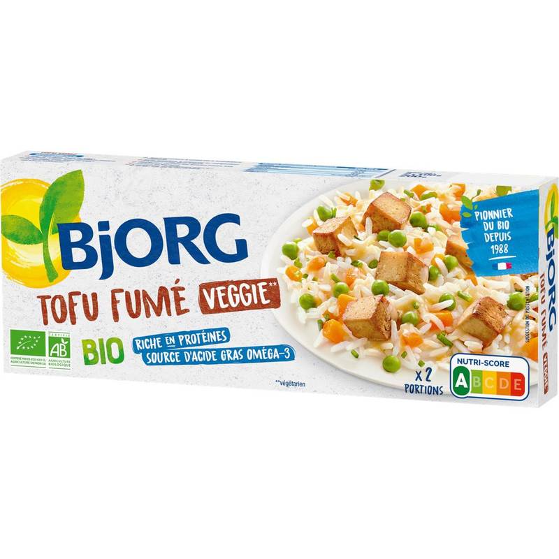 Bjorg - Bio tofu fumé  (2 pièces)