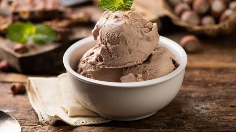 Glace Une Boule