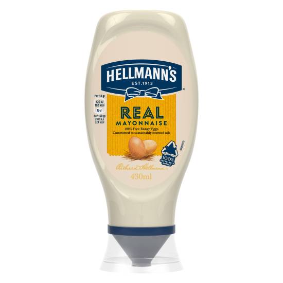 Hellmann's Real Mayonnaise (430ml)