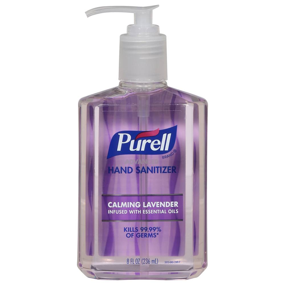 Purell Hand Sanitizer Gel, Calming Lavender (8 fl oz)