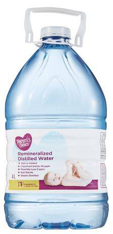 Parent's Choice Remineralized Distilled Water (4 L)