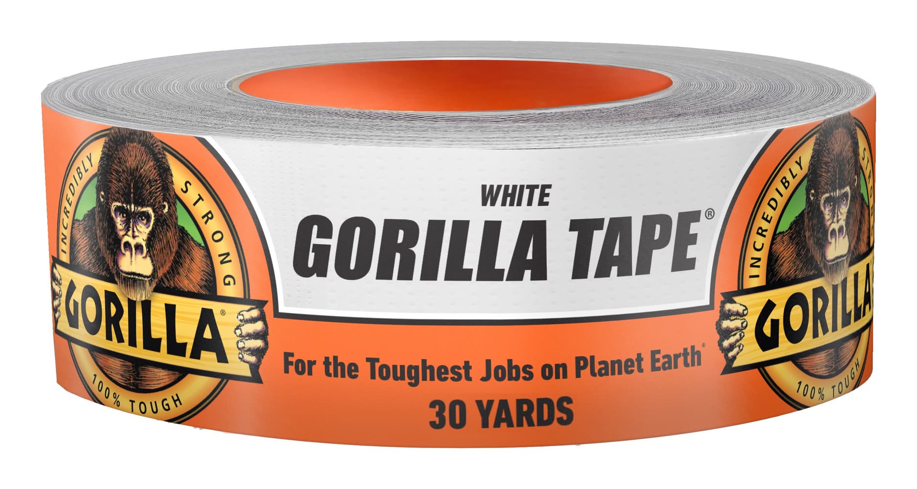 Gorilla White Duct Tape 1.88-in x 30 Yard(s)