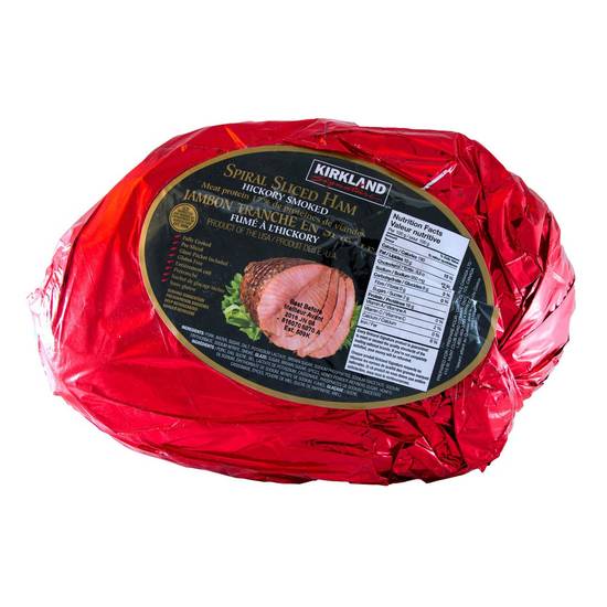 Ks Spiral Ham W Natural Juice Sl30 C46T7H 752Kg/P / Kirkland Signature Spiral Sliced Ham