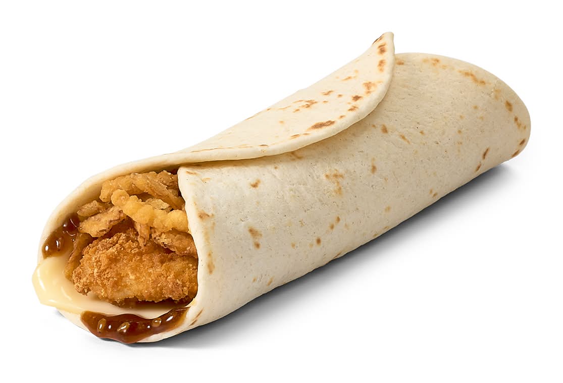 Teriyaki Breaded Chicken Strip Snack & Go Wrap