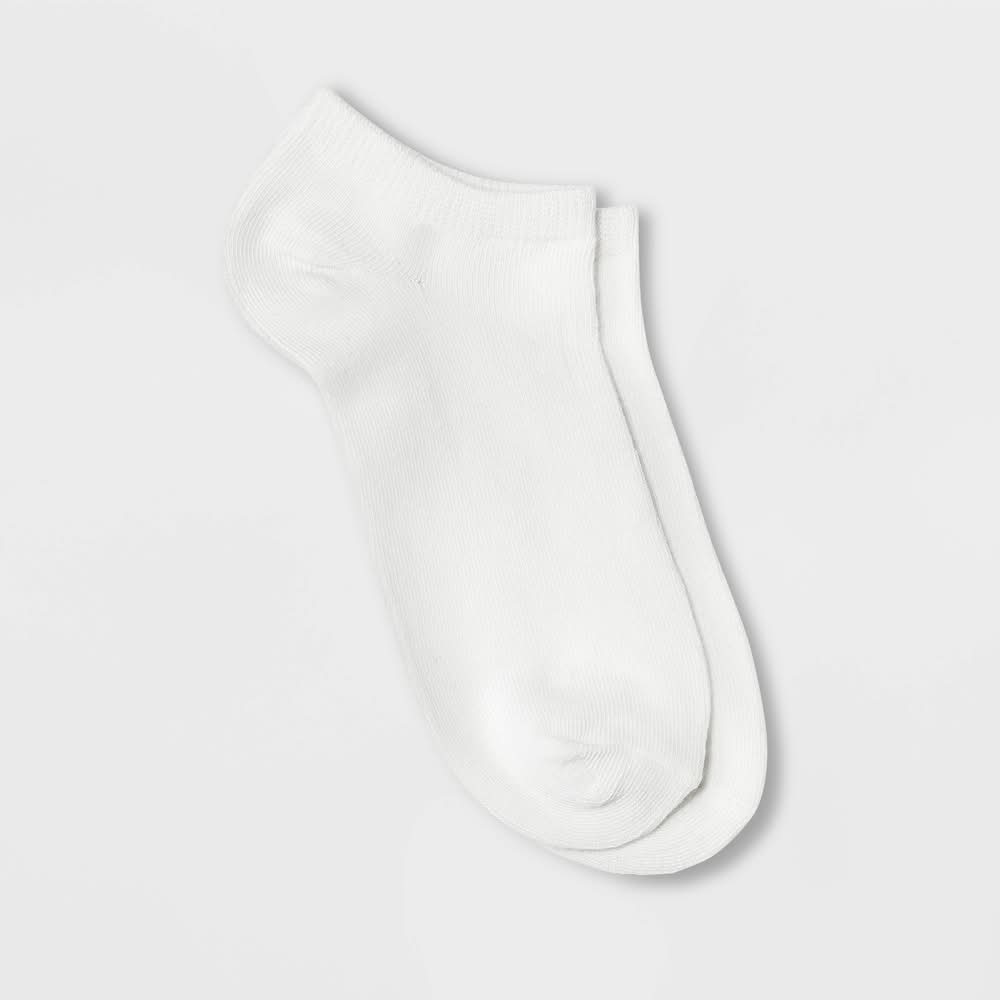 Low Cut Socks, Women, 4-10, White