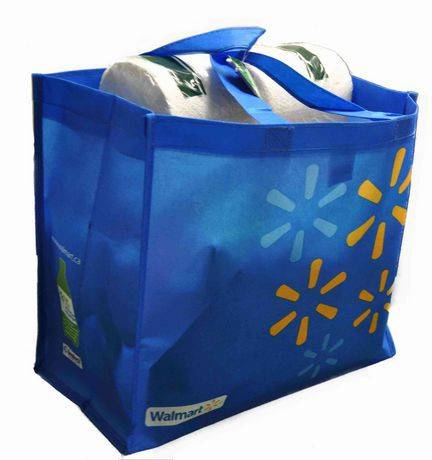 Walmart Iconic Reusable Shopping Bag (blue)