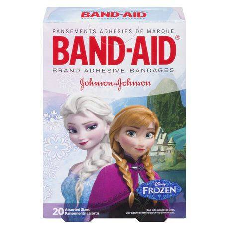 Band-Aid Adhesive Bandages For Kids, Frozen (20 ea)