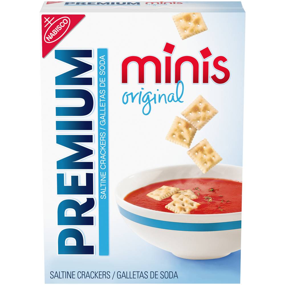 Premium Minis Original Saltine Crackers (11 oz)