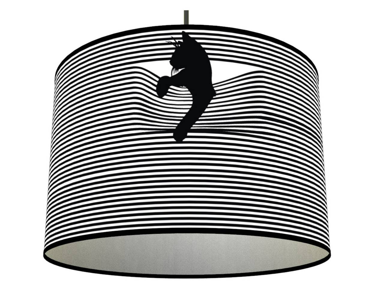 Concept lighting lámpara colgante gato negro - blanco (1 un)
