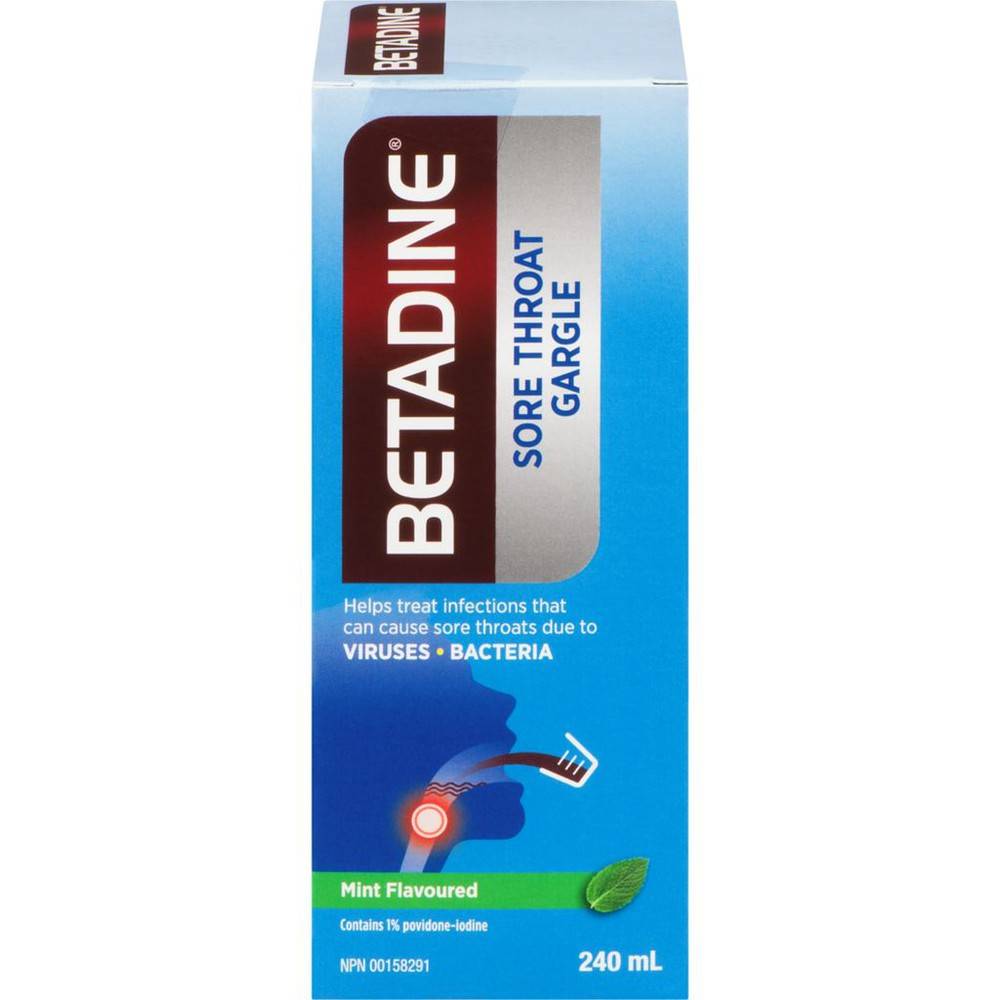 Betadine Sore Throat Gargle (240 g)