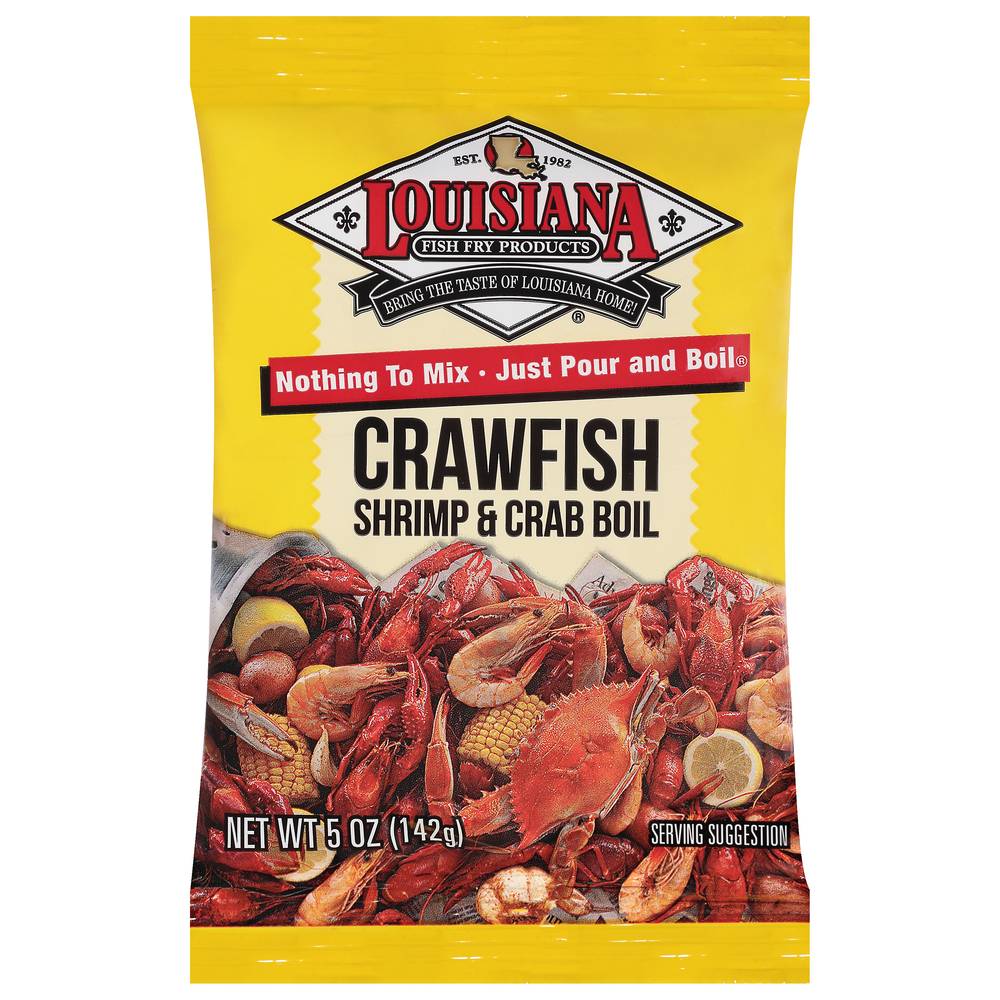 Louisiana Fish Fry Products Crawfish Shrimp & Crab Boil (5 oz)