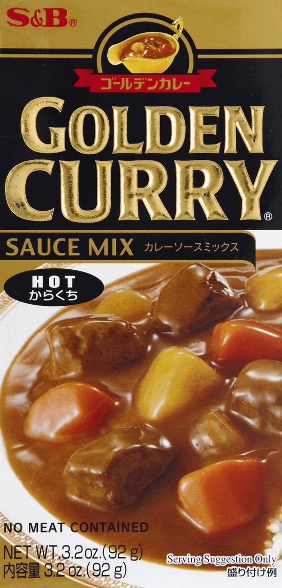 S&B Golden Curry Hot Sauce Mix