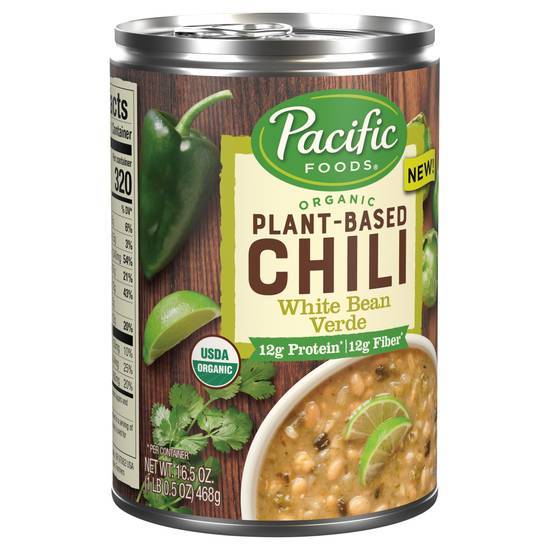 Pacific Foods Organic Chili Soup (white bean verde)