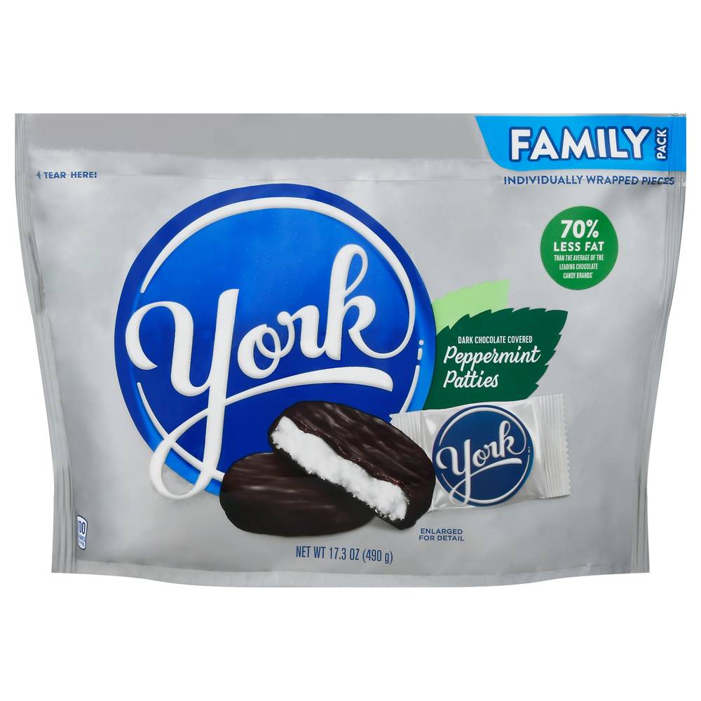 York Dark Chocolate Covered Peppermint Patties