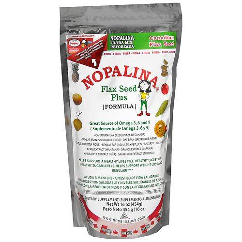 Nopalina Flax Seed Plus Dietary Supplement Powder - 16.0 oz