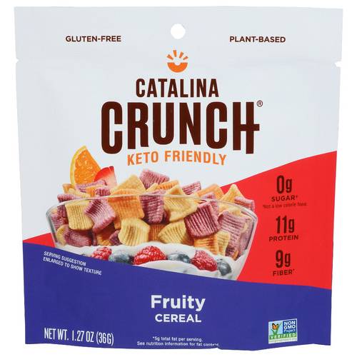Catalina Crunch Fruity Keto Friendly Cereal