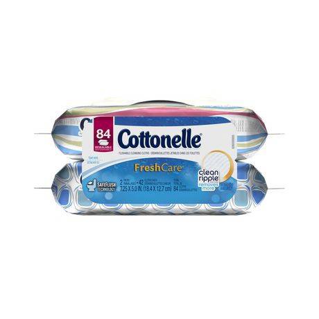Cottonelle Fresh Care Flushable Cleansing Cloths Refill (84 units)