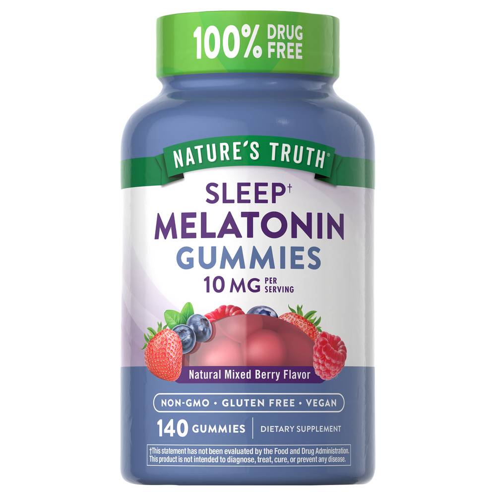 Nature's Truth Sleep Melatonin Gummies 10mg (mixed berry )