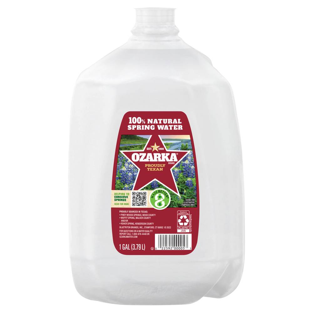 Ozarka Natural Spring Water (1 gal)