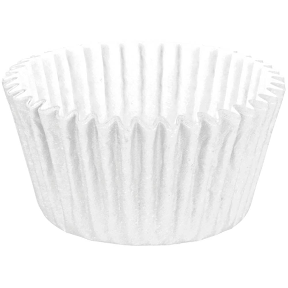 Regina forma de cupcake branca impermeável (45 unidades)