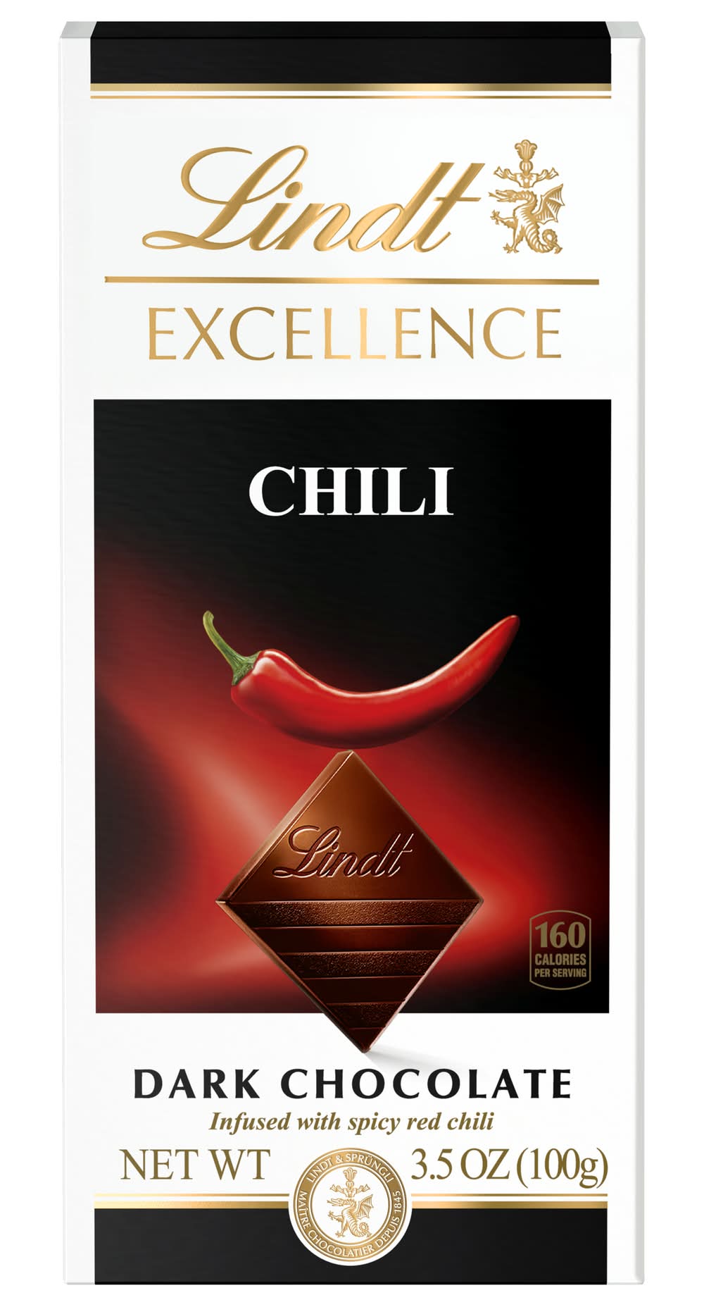 Lindt Excellence Chili Dark Chocolate (3.5 oz)