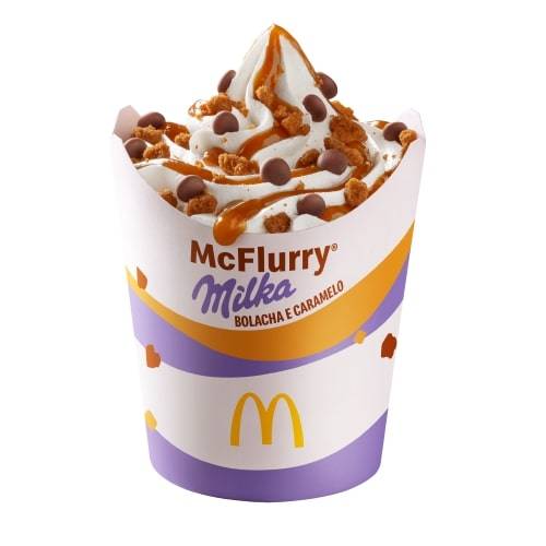 McFlurry Milka Bolacha & Caramelo