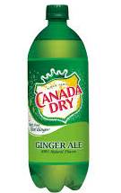 Canada Dry - Ginger Ale - 24/1L plastic bottles (1X12|1 Unit per Case)